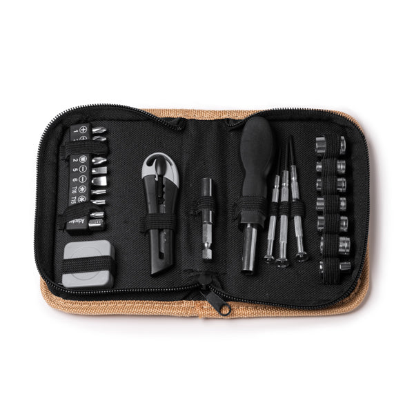 Set ATM WRK DECKER 1394 deschis cu 25 de unelte și accesorii