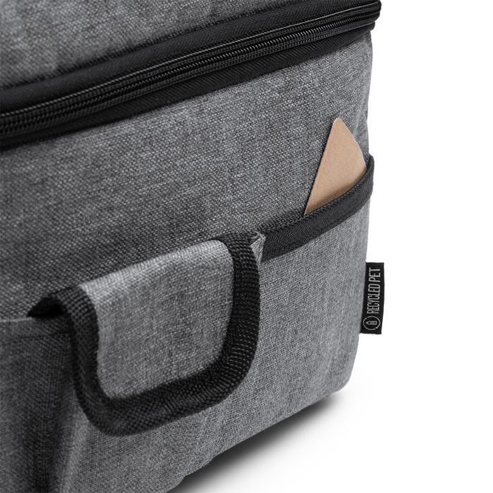 Geantă ATM WRK KUNES 1194 Heather Grey – detaliu buzunar frontal